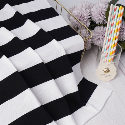 Ein guter Preis. Atemberaubend und verschleißfest, komfortabel gestreiftes Strickgewebe für Polo-Shirt Online