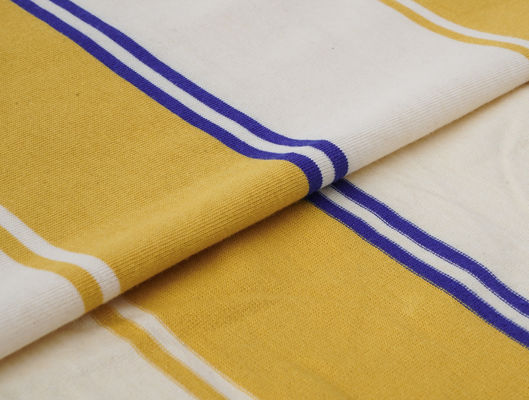 Ein guter Preis. Glatte Haut - Freundlicher gestreifter Strickstoff für T-Shirt Online