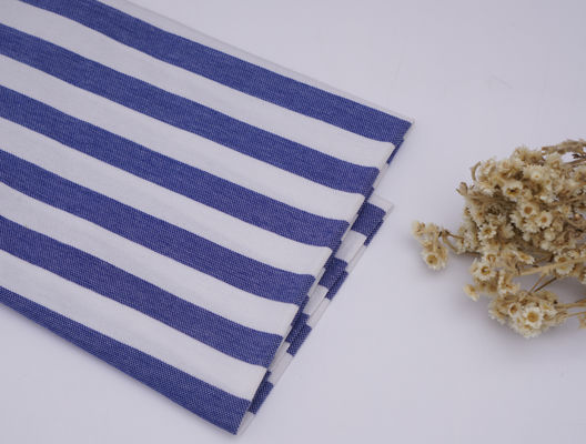 Ein guter Preis. Atmungsaktiver, schnell trocknender, verschleißfester, gesunder, gestreifter Strickstoff für Poloshirts Online