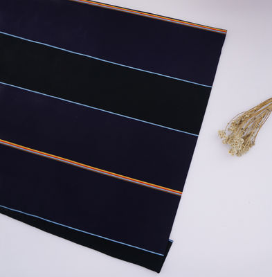 Ein guter Preis. Knisterndes und verschleißfestes, schweißfreudiges und atmungsaktives gestreiftes Strickgewebe für Polohemden Online