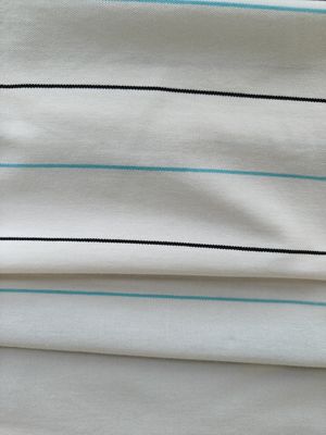 Ein guter Preis. Gesundes und hochwertiges Faltenfett, knuspriges gestreiftes Strickgewebe für T-Shirts Online
