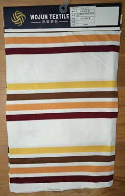 Ein guter Preis. Hautfreundlicher, bequemer und gesunder, glatter, gestreifter Strickstoff für T-Shirts Online