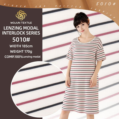 Ein guter Preis. Gesunde, bequeme und weiche gestreifte Strickgarne, gefärbt, atmungsaktiv für die Wohnbekleidung Online