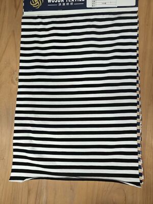 Ein guter Preis. Atmungsaktiv und weich gestreiftes Strickgewebe Langlebig und glatt für Polo-Shirt Online