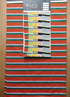 Ein guter Preis. Atmungsaktives und strapazierfähiges, hochwertiges, komfortables und gestreiftes Strickgewebe, atmungsaktiv für T-Shirts Online