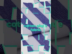 Feuchtigkeitsentweckende Baumwolle Pique Stoff atmungsaktive Streckfarbe gestreifte Lycra Textur